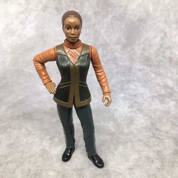 STAR TREK First Contact Playmates Loose Figures Commander William T Riker & Lily - Picture 6 of 7